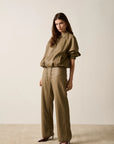ESMAEE | EXPRESSION PANT - LIGHT KHAKI