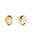 FAIRLEY | BEVEL SET OVAL STUDS