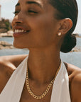 FAIRLEY | BEVEL SET OVAL STUDS