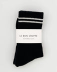 LE BON SHOPPE | BOYFRIEND SOCKS - NOIR