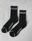 LE BON SHOPPE | BOYFRIEND SOCKS - NOIR