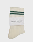 LE BON SHOPPE | BOYFRIEND SOCKS - PARCHMENT