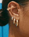 FAIRLEY | BOLD GOLD MIDI HOOPS