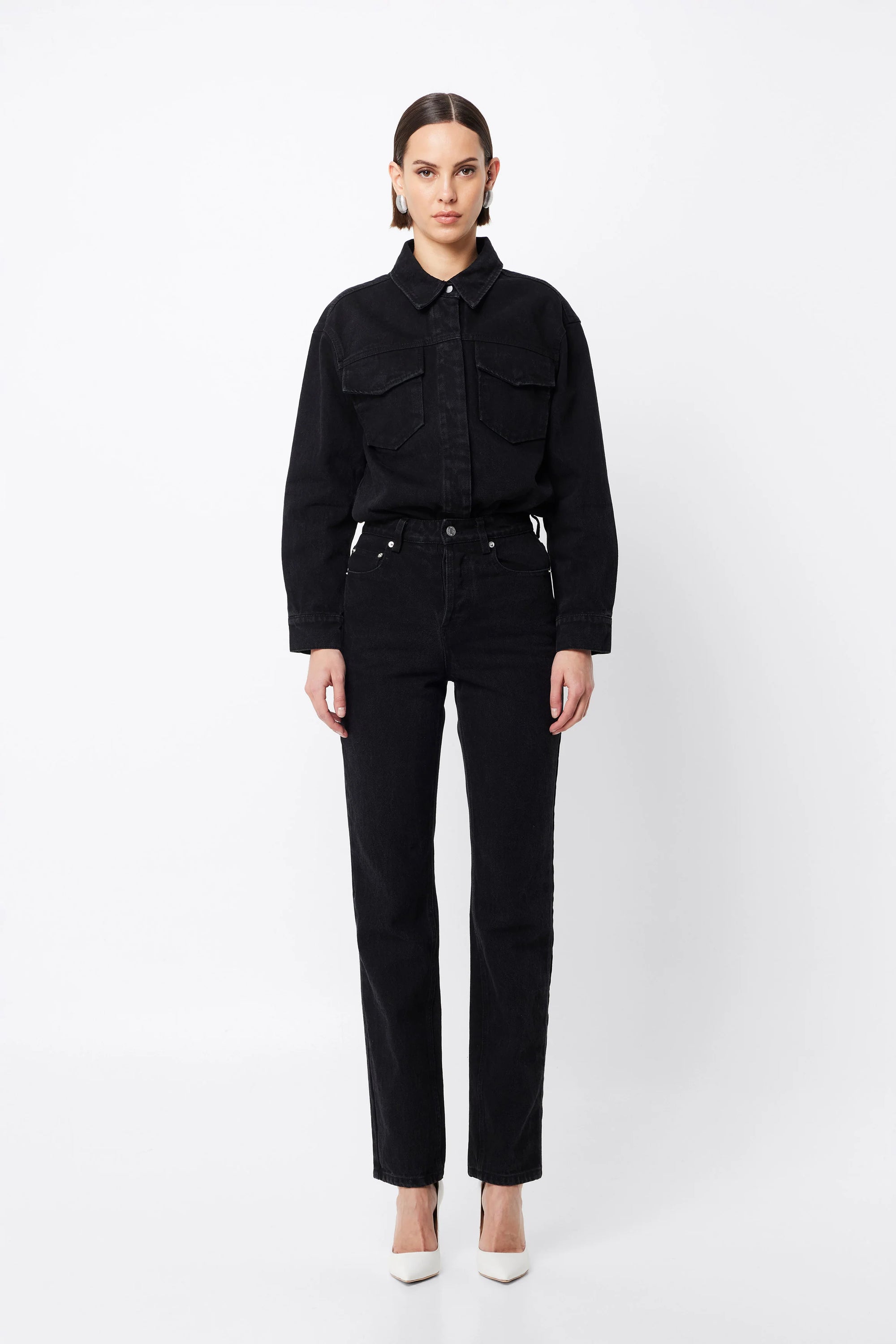 MOSSMAN | BEXLEY JEAN - BLACK