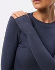 MOSSMAN | BROOKLYN TOP - SAPPHIRE