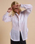 LITTLE LIES | CELINE SHIRT - WHITE