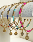 ARMS OF EVE | COBRA GOLD BRACELET - CHERRY