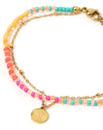 ARMS OF EVE | COBRA GOLD BRACELET - MULTI