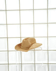 MIA CAPRI | PEARL COWBOY HAT - RAFFIA