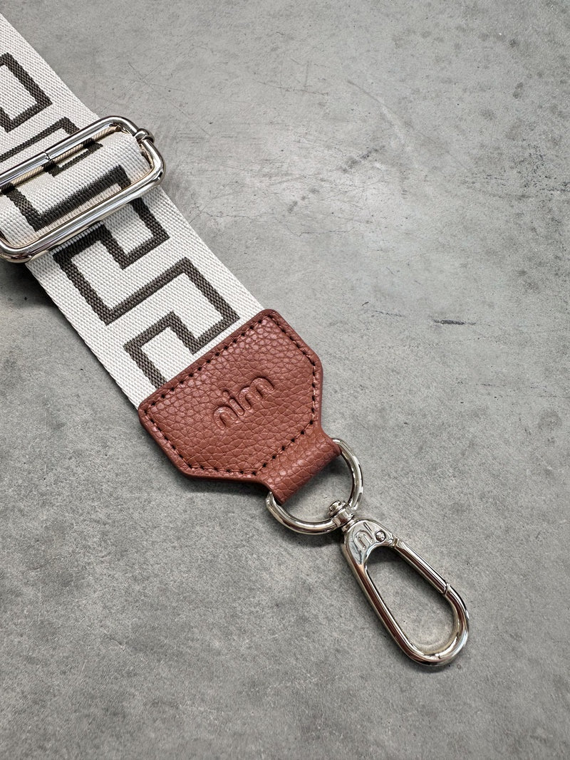 NIM | SHOULDER STRAP - CREME / MOSS