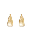 FAIRLEY | CRYSTAL FLARED MIDI HOOPS