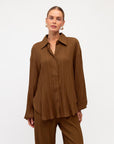 MINT | TIA BALLOON SLEEVE SHIRT