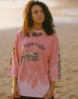 KINGA CSILLA | FADED CORAL DESERT RACER TEE