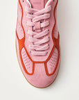 ALOHAS | RIFE SEA PINK LEATHER SNEAKERS