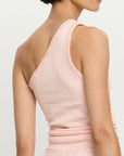 KIVARI | TALLULAH ONE SHOULDER TANK - PINK