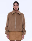 ENA PELLY | MAEVE WOOL BLEND BOMBER