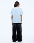 ENA PELLY | COLLEGIATE TEE - LIGHT BLUE