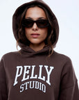 ENA PELLY | PELLY STUDIO HOODIE - MOCHA