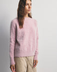 WORLD OF NOMADS | ADELE CREW NECK KNIT - PETAL CLOUD