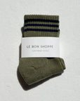LE BON SHOPPE | GIRLFRIEND SOCK - SAGE