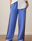 CERES LIFE | GIGI WIDE LEG TRACKPANT - VINTAGE BLUE