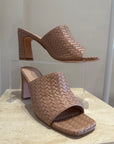 NUDE FOOTWEAR | EVELYN -MUSHROOM WEAVE