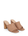 NUDE FOOTWEAR | EVELYN -MUSHROOM WEAVE