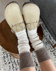 LE BON SHOPPE | COLOR BLOCK COTTAGE SOCKS -