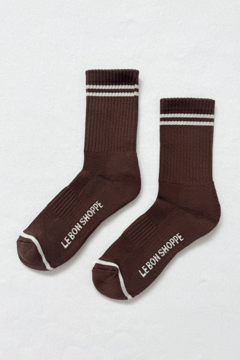 LE BON SHOPPE | BOYFRIEND SOCKS - WOOD