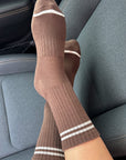 LE BON SHOPPE | BOYFRIEND SOCKS - WOOD