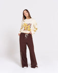 MAKU | ISLAND SPORTS CLUB PANTS - BROWN