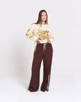 MAKU | ISLAND SPORTS CLUB PANTS - BROWN