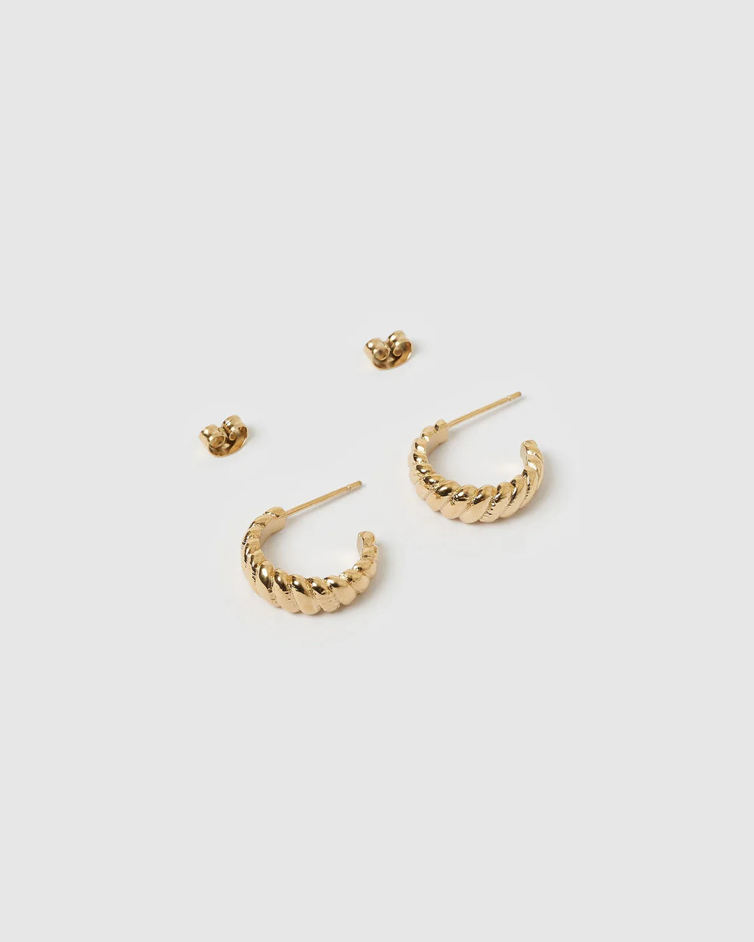 ARMS OF EVE | LULU GOLD HOOP EARRINGS