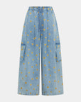 LA BOHEME GIRLS | EZRA PANT - DENIM HEARTS