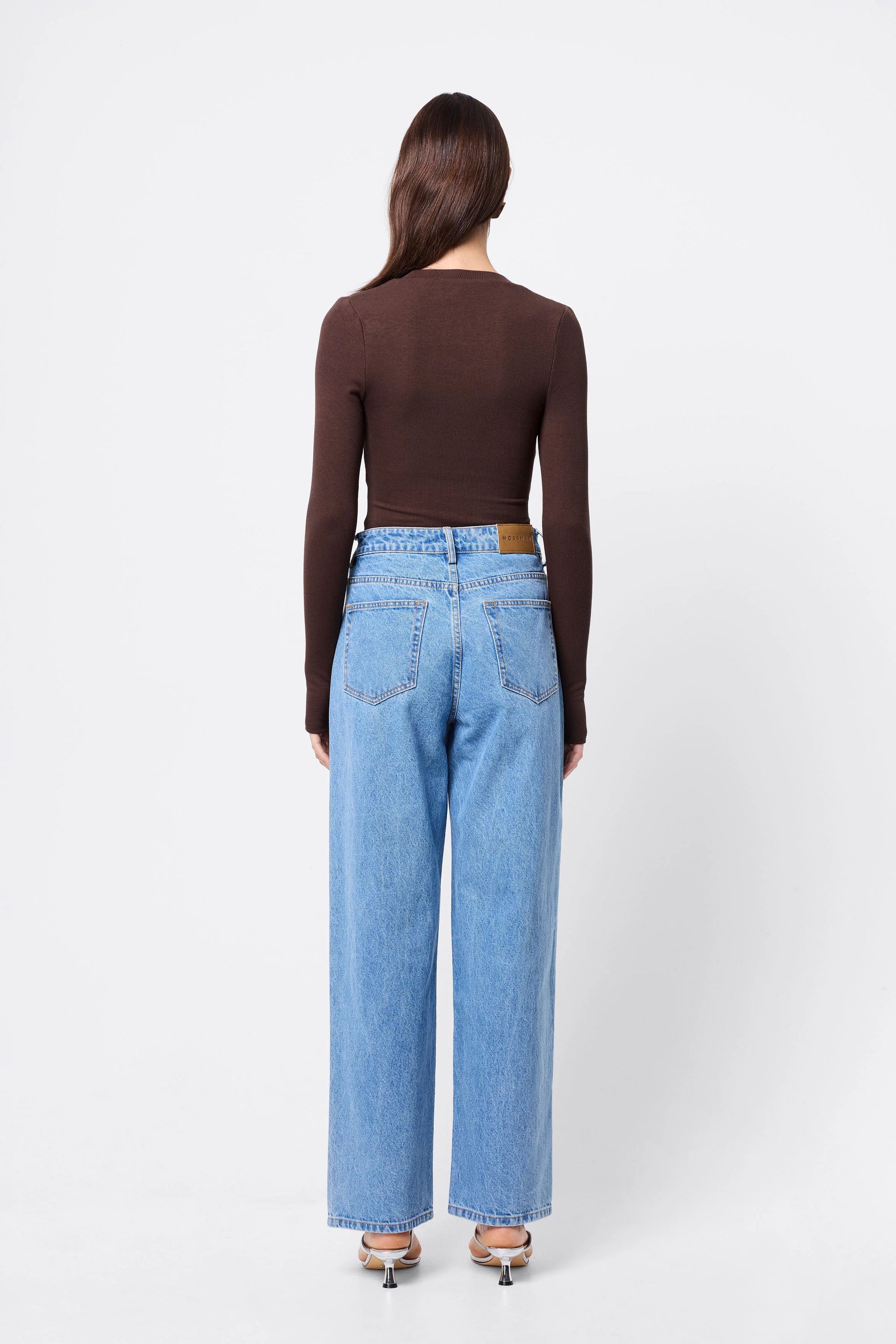 MOSSMAN | LINCOLN TOP - CHOCOLATE