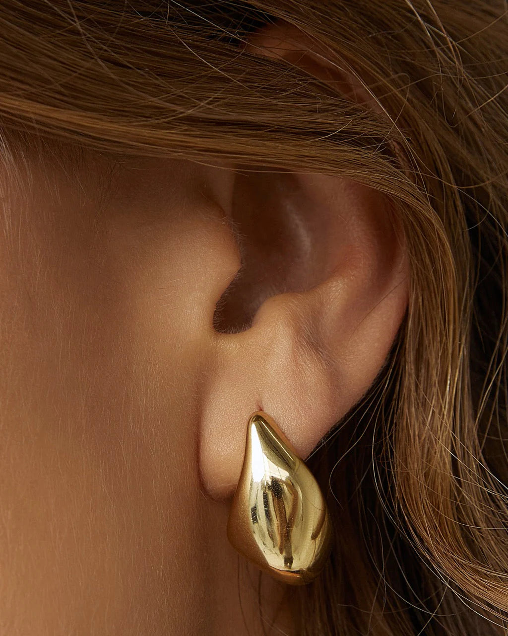 ARMS OF EVE | DELPHINE GOLD EARRINGS