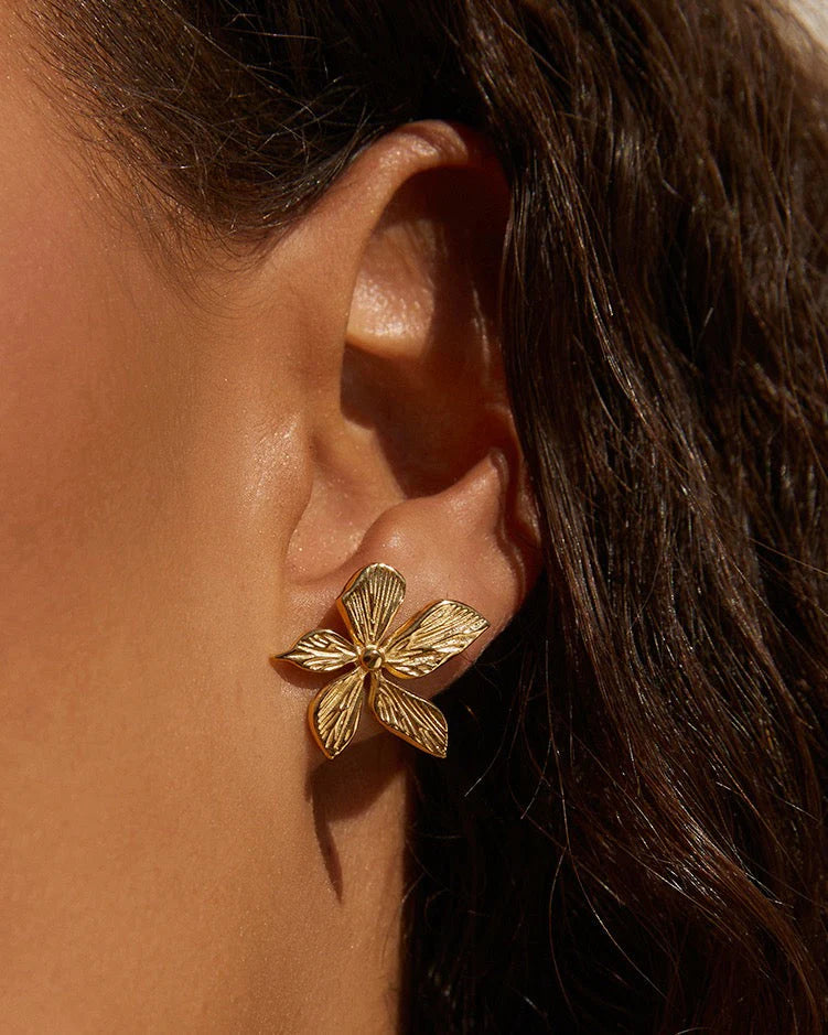 ARMS OF EVE | LILY GOLD EARRINGS