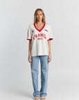 MAKU | FRANCE V NECK T-SHIRT