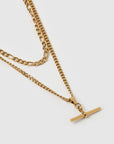 ARMS OF EVE | MARCELLA DOUBLE STACK GOLD NECKLACE