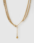 ARMS OF EVE | MARCELLA DOUBLE STACK GOLD NECKLACE