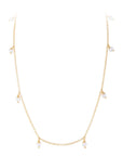 FAIRLEY | PEARL POM LINK NECKLACE