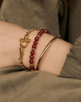 ARMS OF EVE | TALLULAH BRACELET - RED ARGATE