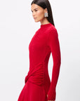 MOSSMAN | ODE MAXI DRESS - ROUGE