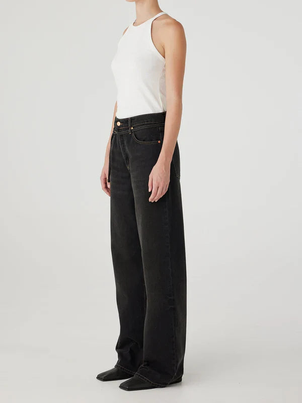 NOBODY | SASHA JEAN - BLACK  WORN