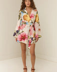 PALM NOOSA | QUIETA MINI DRESS - ROSETTA