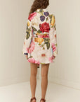 PALM NOOSA | QUIETA MINI DRESS - ROSETTA