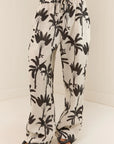 PALM NOOSA | HALLIE PANTS - MADAGASCAR PALMS