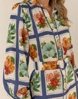 PALM NOOSA | TESSIE DRESS - VINTAGE BOTANICAL