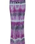 KINGA CSILLA | PURPLE WAVE COLUMN SKIRT