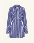 SHONA JOY | CAMBRIDGE SHIRT MINI DRESS